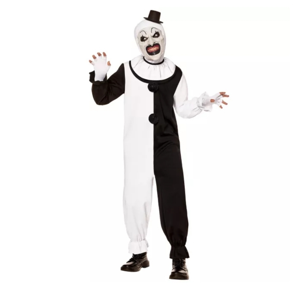 Art The Clown Costume Kids Large-XLarge NEW
